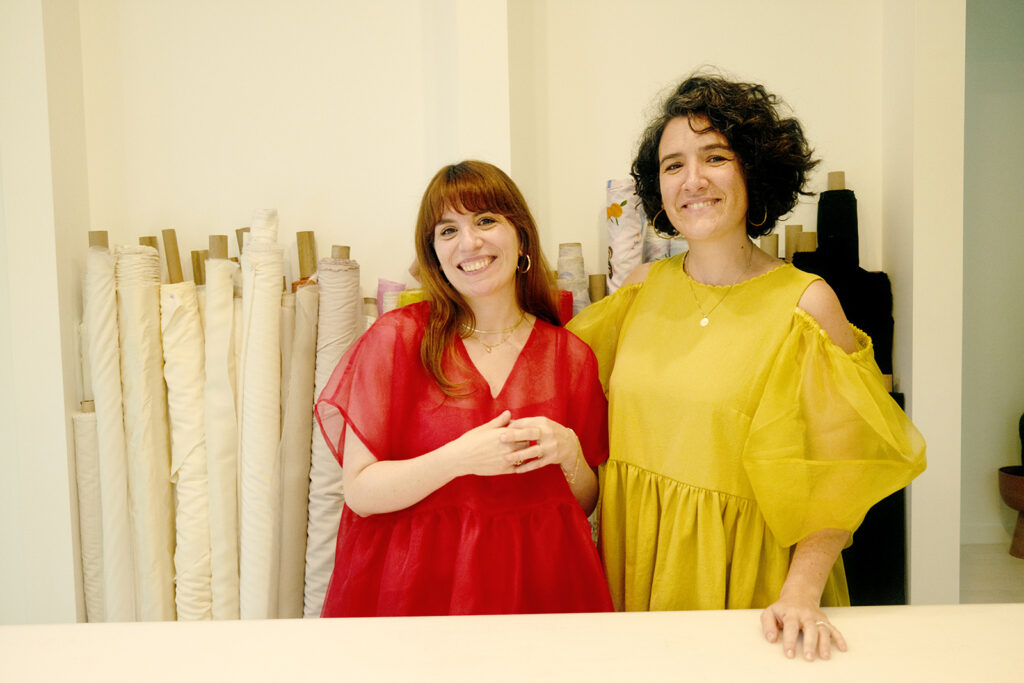 Noémie Vaillancourt de Noémiah et l'animatrice et joaillière Gabrielle Desmarais