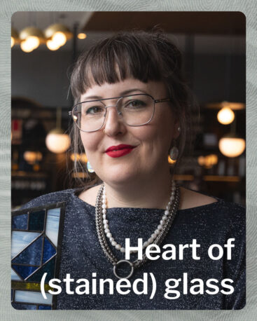 Heart of (stained) glass