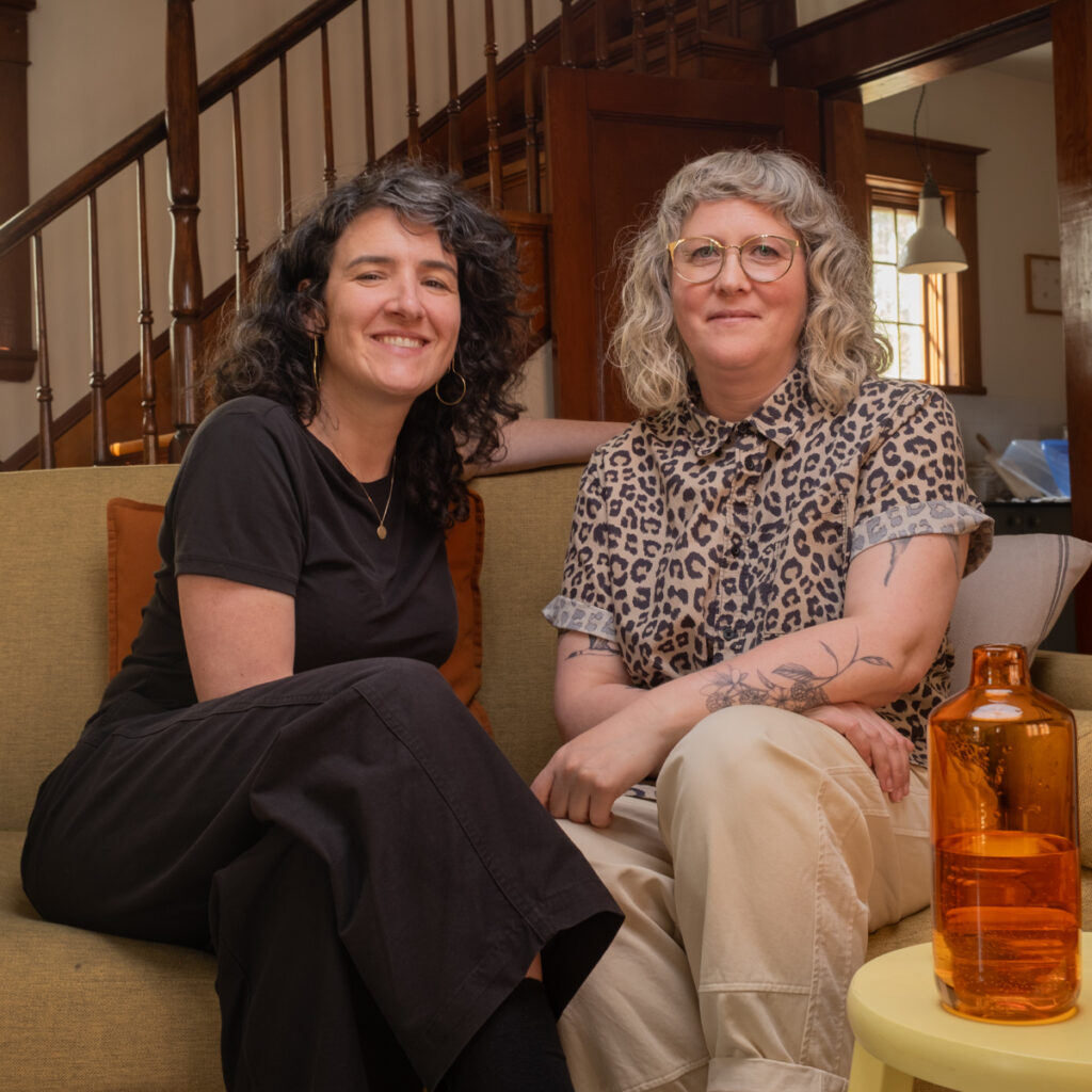 Gabrielle Desmarais et Amélie Gingras-Rioux